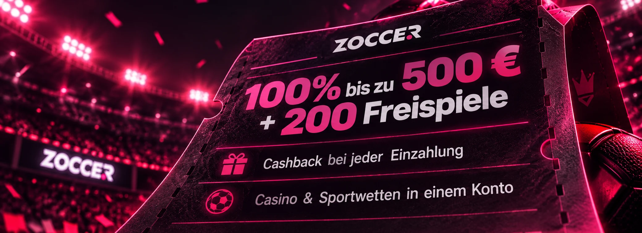 500 € + 200 Freispiele